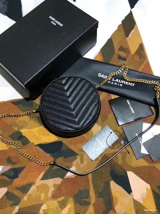 BAG VINYLE CAMERA ROUND YSL 0701
